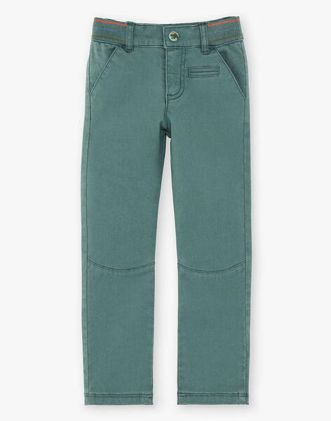 black shirt sky blue pants